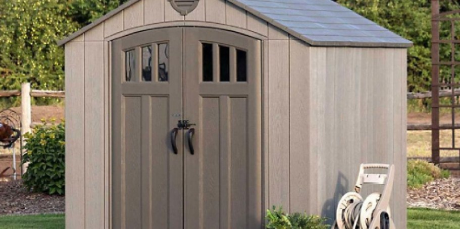 $200 Off Lifetime Outdoor Storage Shed + Free Shipping for Sam’s Club Members