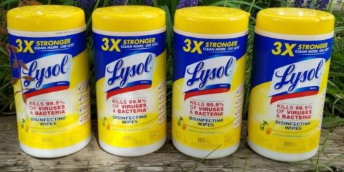 Lysol Disinfecting Wipes 320-Count Only $11.52 on Walmart.com