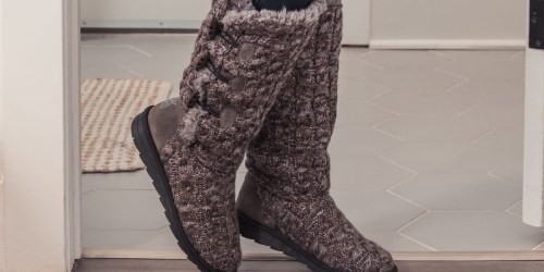 Muk Luks Women’s Tall Sweater Boots Only $24.99 Shipped (Regularly $79)