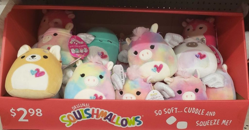 Mini Squishmallows Only 2.98 at Walmart Great Valentine's Day Gift