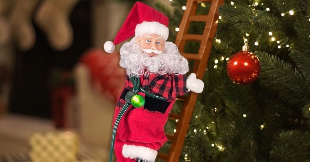 Mr. Christmas Super Climbing Santa Only $29 (Regularly $140) + Free Shipping for Select Kohl's