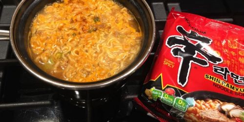 Nongshim Shin Ramyun Noodle Soup 20-Pack Just $16.66 on Amazon | Only 83¢ Each