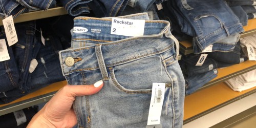 50% Off Old Navy Jeans for the Family | Prices from $8