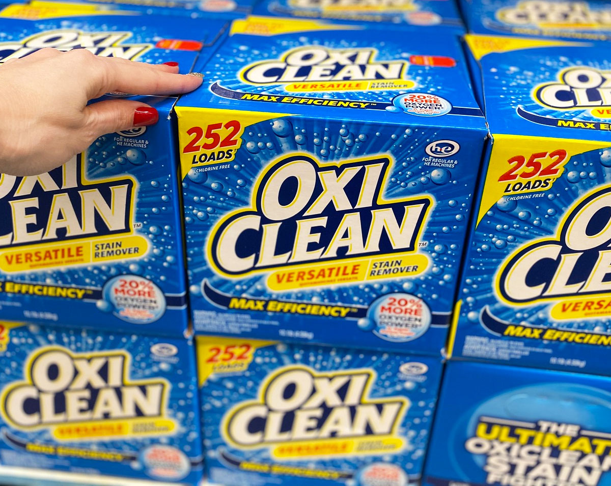OxiClean Stain Remover 8lb Box Only $12.82 at Sam’s Club (Reg. $18)