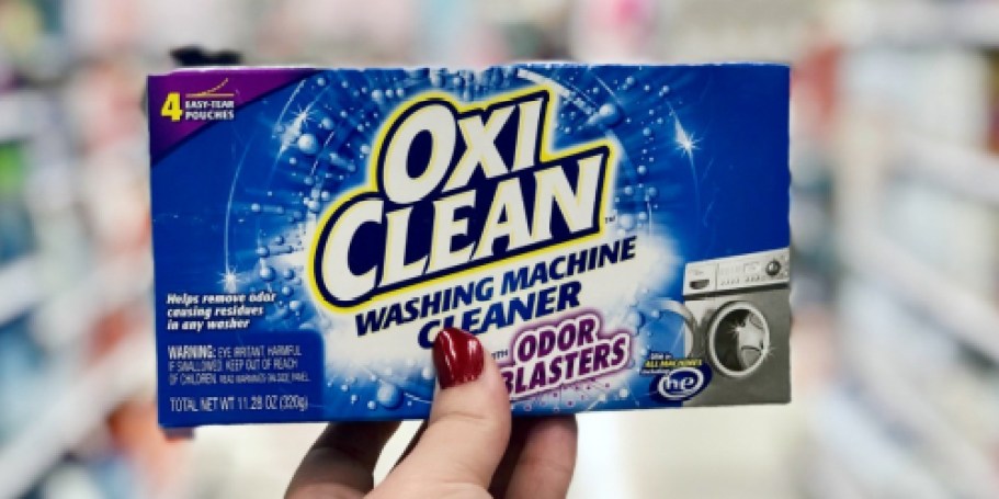 OxiClean Washing Machine Cleaner 4-Pack Only $5.41 Shipped on Amazon