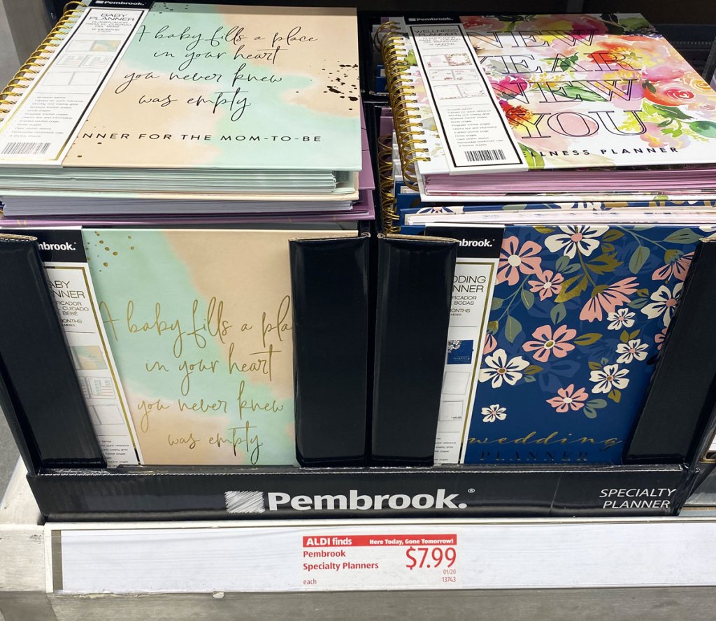 Stay Organized w/ Pembrook 12Month Specialty Planners for Only 7.99