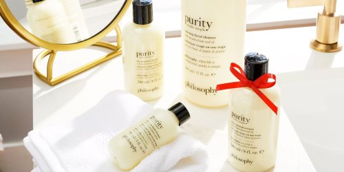 Highly Rated Philosophy Facial Cleansers from $8 + 2 Free Samples