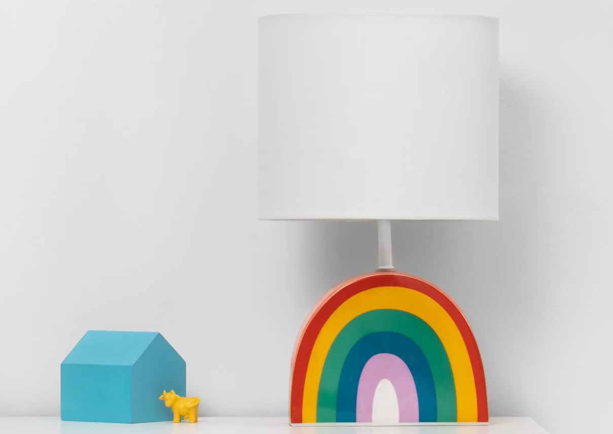 pillowfort rainbow lamp