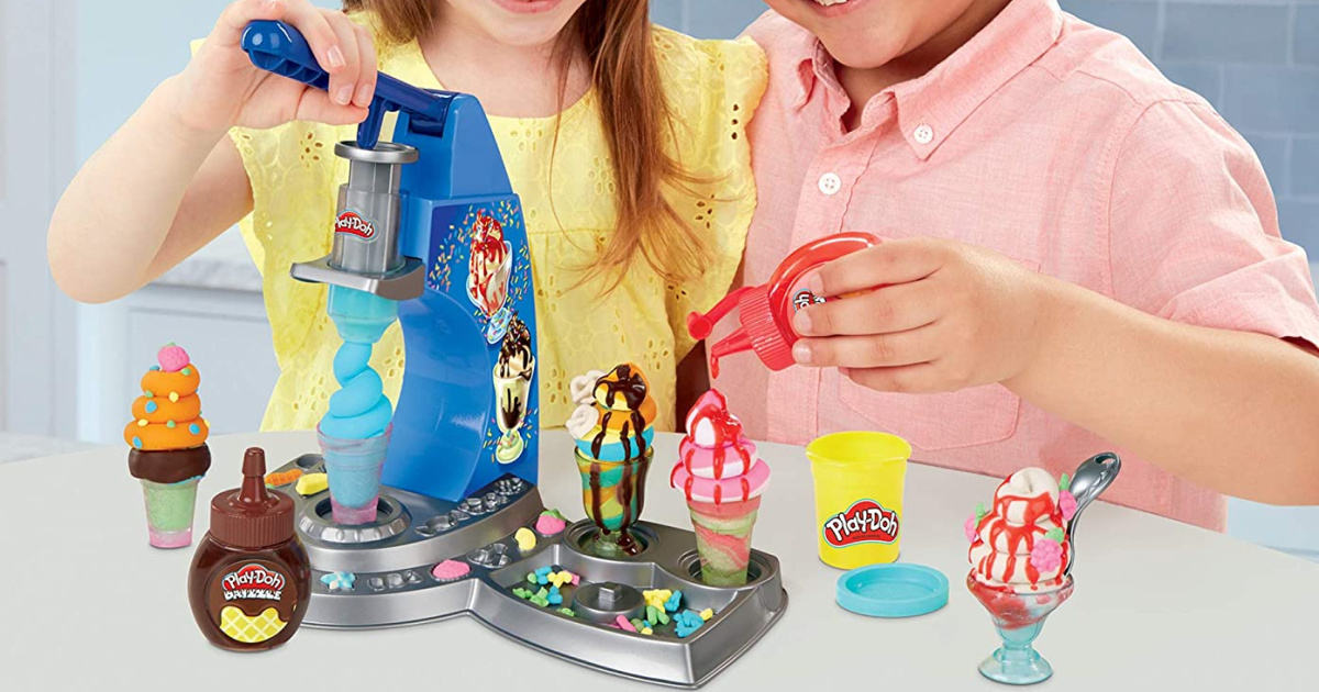 Play-Doh Kitchen Creations Ice Cream Scoops 'n Sundaes Set for sale online