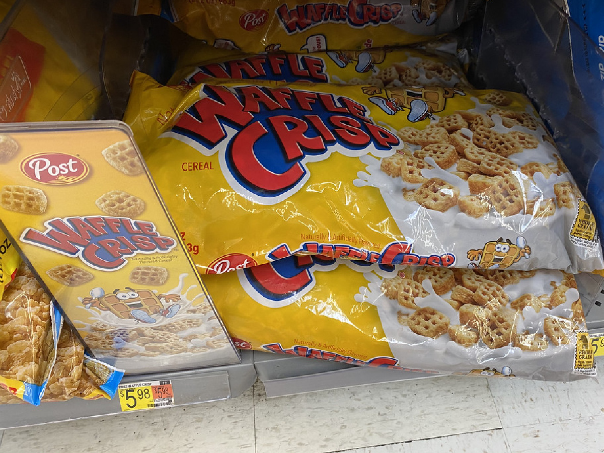 Post Waffle Crisp Cereal Is Back & You Can Score It Exclusively at Walmart