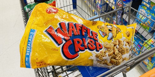 Post Waffle Crisp Cereal Is Back & You Can Score It Exclusively at Walmart