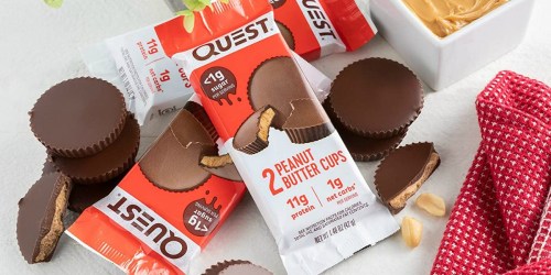 Quest Peanut Butter Cups 24-Count Just $20.79 Shipped on Amazon (Keto-Friendly Treat)