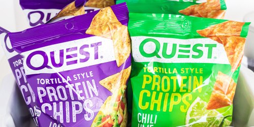 Quest Protein Chips 12-Count from $16 on Amazon (Regularly $25) | Up to 45% Off Keto & Low Carb Snacks