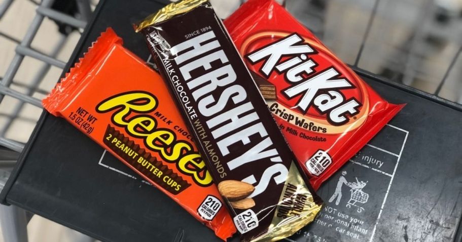 Kroger’s 12 Merry Days of Deals = 50¢ Hershey or Mars Candy Bars