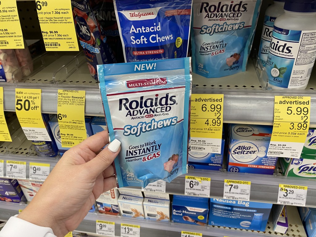 Rolaids Softshews from Walgreens