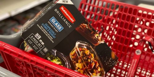 ** Rubbermaid Brilliance Glass Food Storage Container 6-Piece Set Only $17.99 on Walmart.com (Regularly $31)