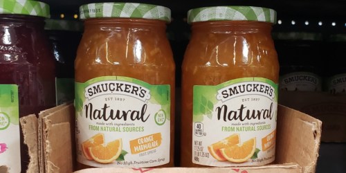 Smucker’s Natural Orange Marmalade 17.25oz Jar Only $2.45 Shipped on Amazon