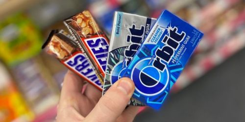 2 Candy Coupons to Print = Orbit Gum Just 54¢ & Snickers Bars Only 63¢ Each at CVS