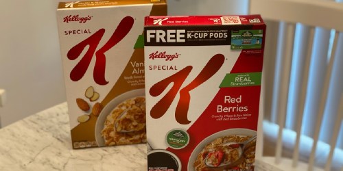 Kellogg’s Special K Cereal Only 69¢ After Cash Back at CVS Starting 1/3 + Score FREE K-Cups