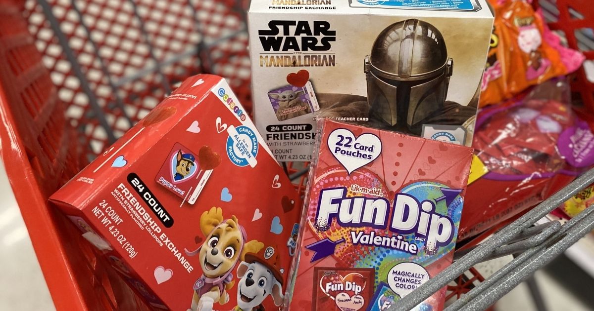 Coupons snag Valentine's Day Candy Exchange Kits from $2.49 at Target | In-Store