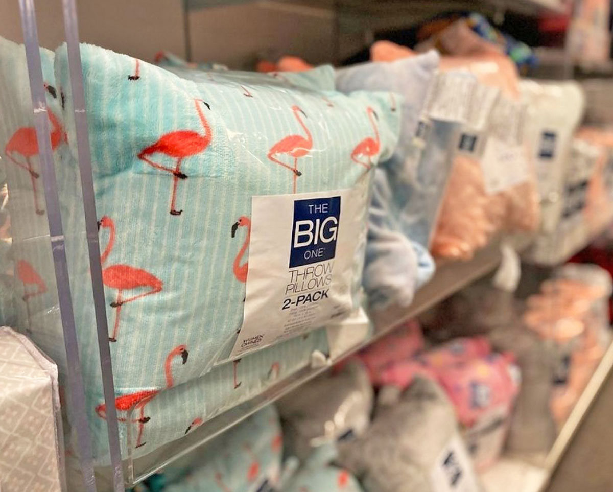 the big one throw pillows