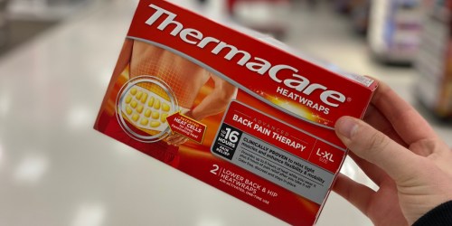 $3/1 Thermacare Coupon = Heat Wraps Just $2.69 at Target (Regularly $6)