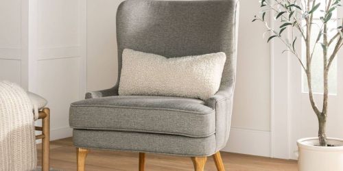 Threshold Wingback Chair Only $150 Shipped on Target.com (Regularly $300)