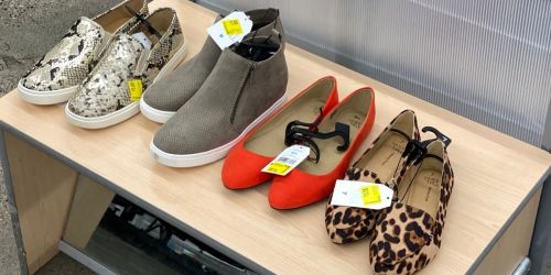 *HOT* Walmart Clearance Find: Time and Tru Women’s Shoes from $1
