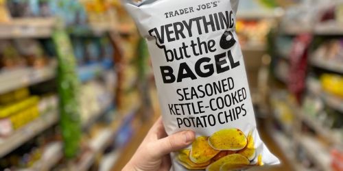 Everything But The Bagel Seasoned Kettle Chips Only $2.49 at Trader Joe’s