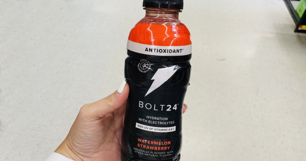 bolt24 drink at store in hand