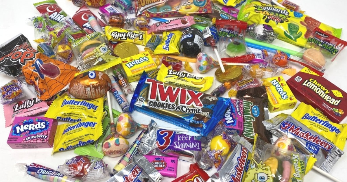 pile of candy