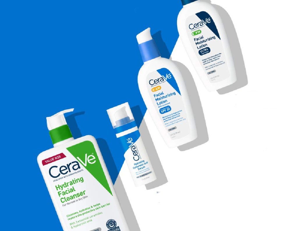 multiple cerave products