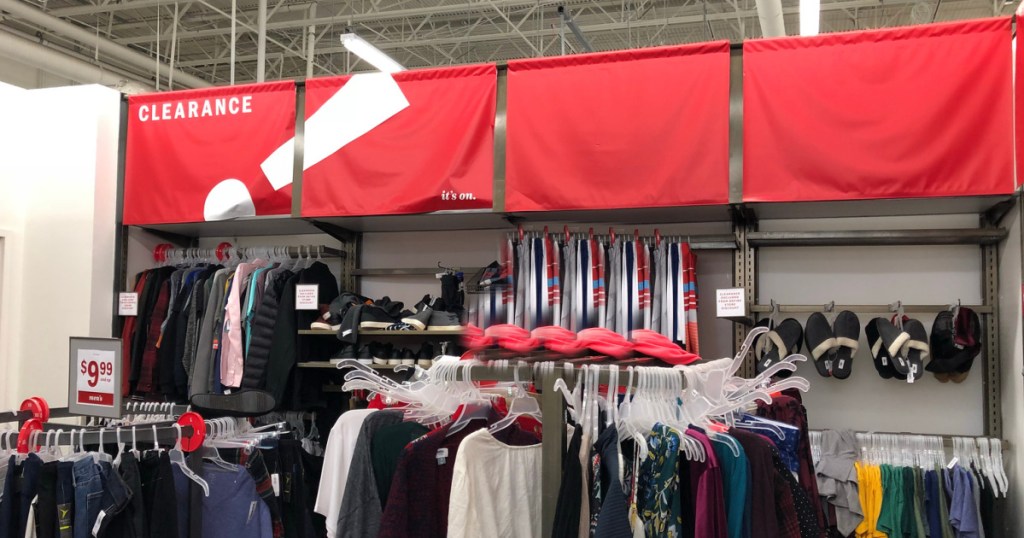 clearance at old navy in store