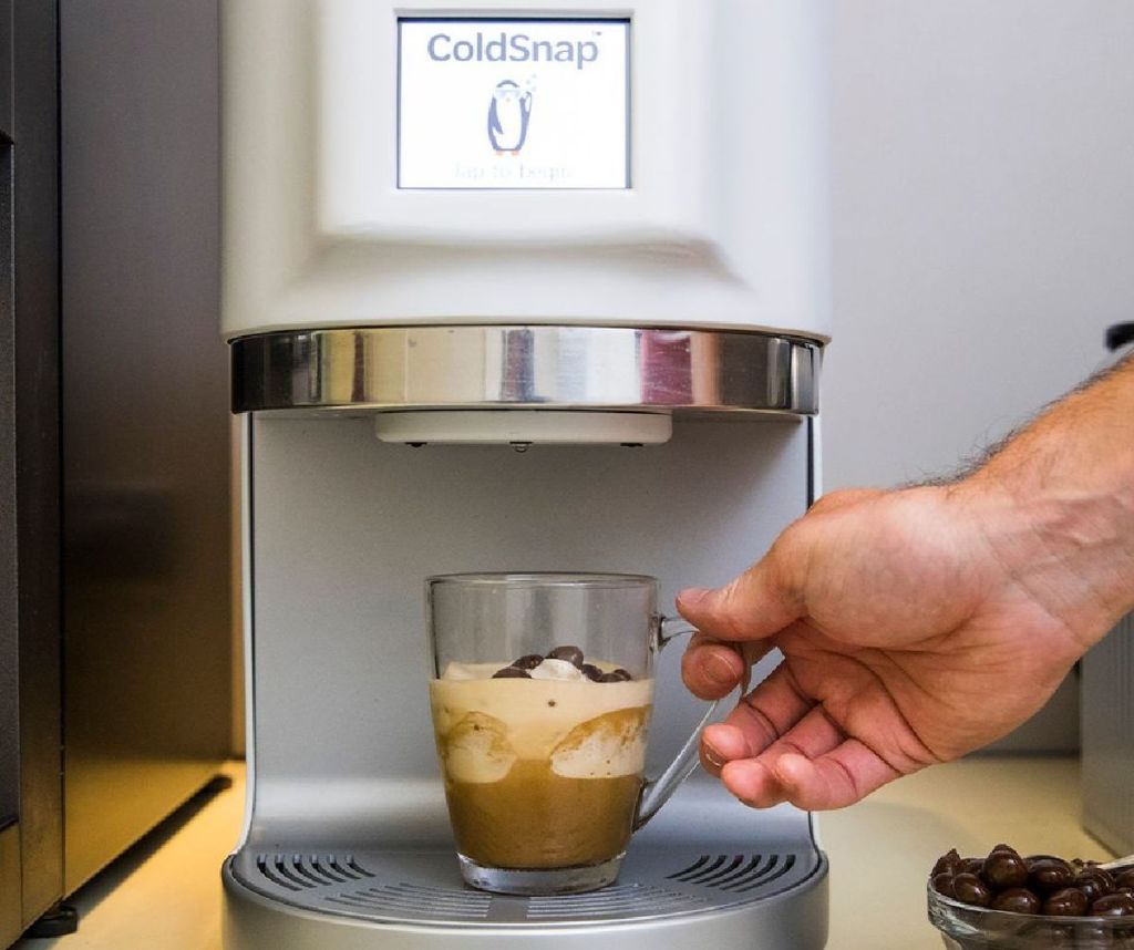 using ColdSnap to make frozen coffee