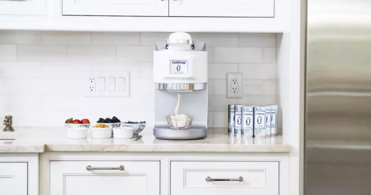 ColdSnap Makes KeurigStyle Ice Cream in Under 2 Minutes!