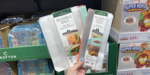 Crofton Reusable Storage Bags Only $3.99 at ALDI