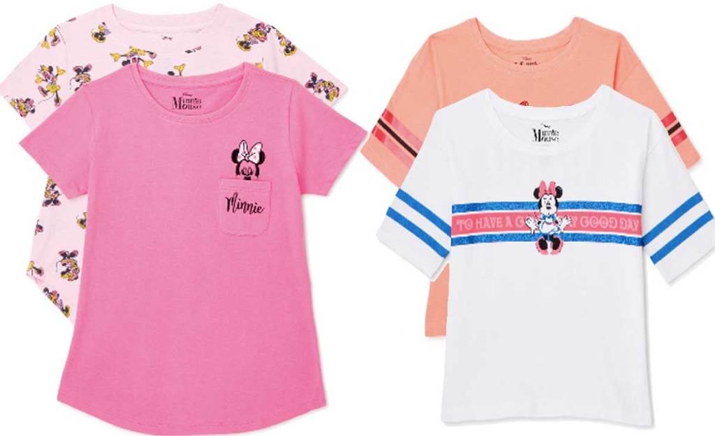 disney t shirts in 2 packs stock images