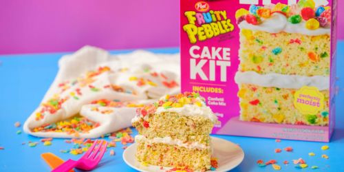 Duncan Hines Launches New Fruity Pebbles Cake Baking Kit