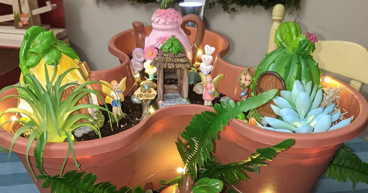 Create a Whimsical Fairy Garden with These 30+ Piece Sets on DollarTree