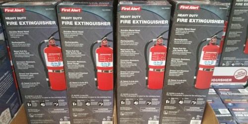 First Alert Rechargeable Fire Extinguisher 2-Pack Only $49.99 Shipped on Costco.com