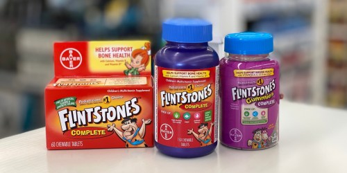 Children’s Flintstones Vitamins from $4.33 Each on Walgreens.com (Regularly $9+)