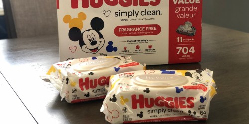 Huggies Simply Clean 704-Count Wipes Only $10.49 on Amazon