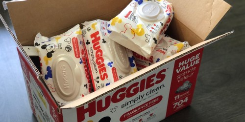 Huggies Simply Clean Baby Wipes 704-Count Just $12.53 Shipped on Amazon (Regularly $18)