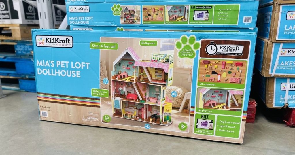 KidKraft Mia's Dollhouse box on display in store