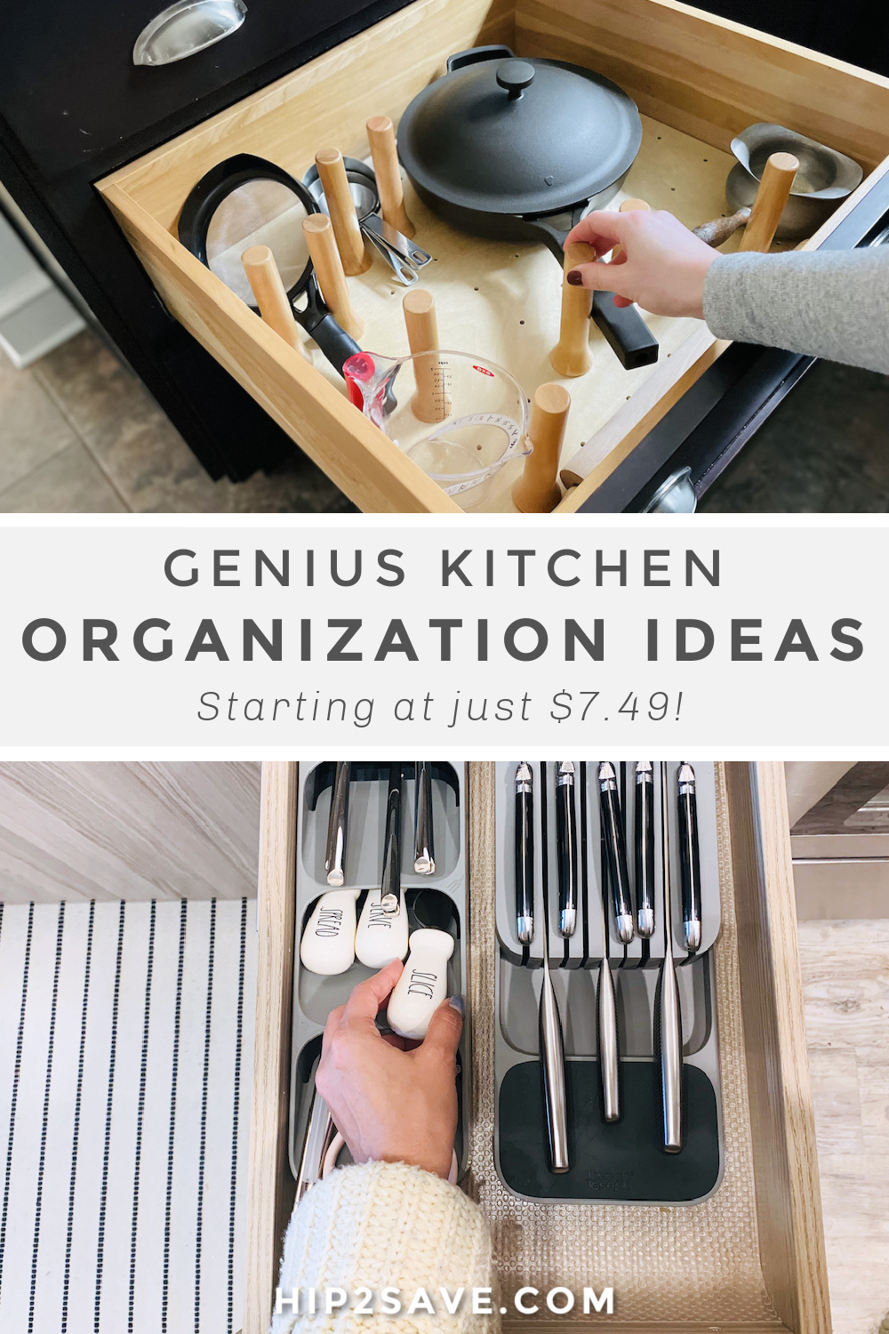 Genius Pot and Pan Organizer DIY
