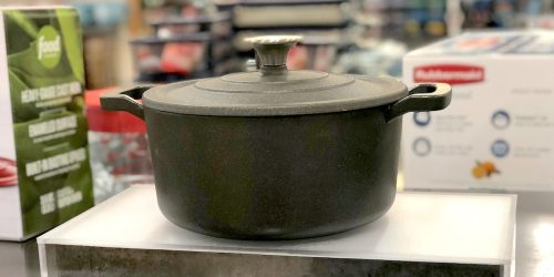 Food Network 5-Quart Enameled Cast-Iron Dutch Oven from $38.49 w/ Free Pickup at Kohl’s (Regularly $80)