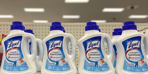 Lysol Laundry Sanitizer 90oz Bottle Only $9.49 Shipped on Amazon
