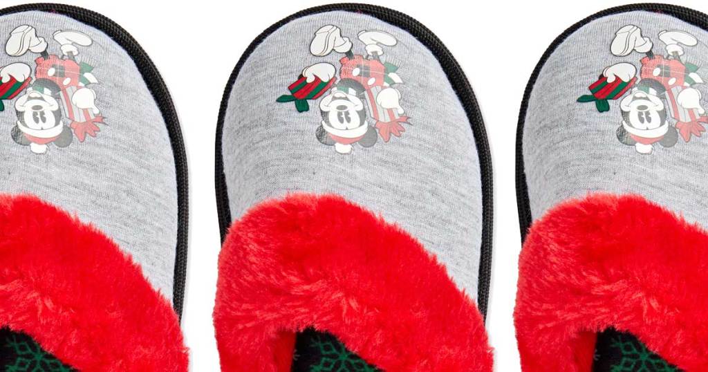 boys mickey mouse slippers