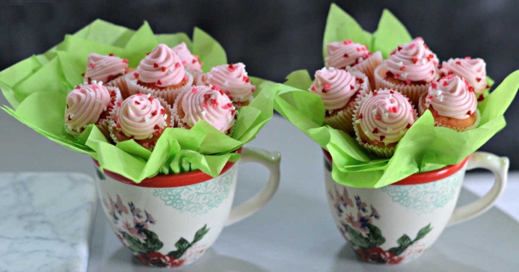 mini cupcake bouquet