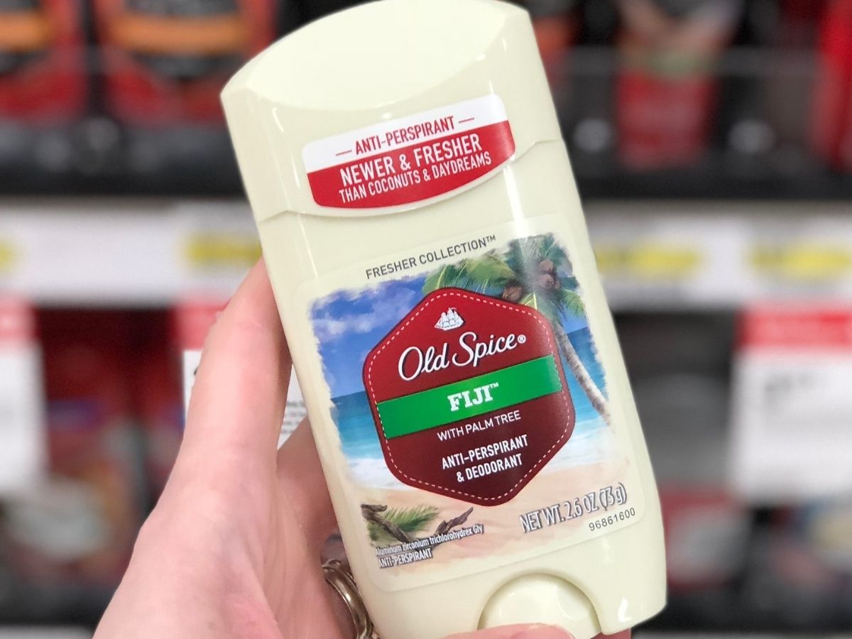 Three Old Spice Deodorants Only $4.80 After Cash Back at Walgreens ($27 Value!)